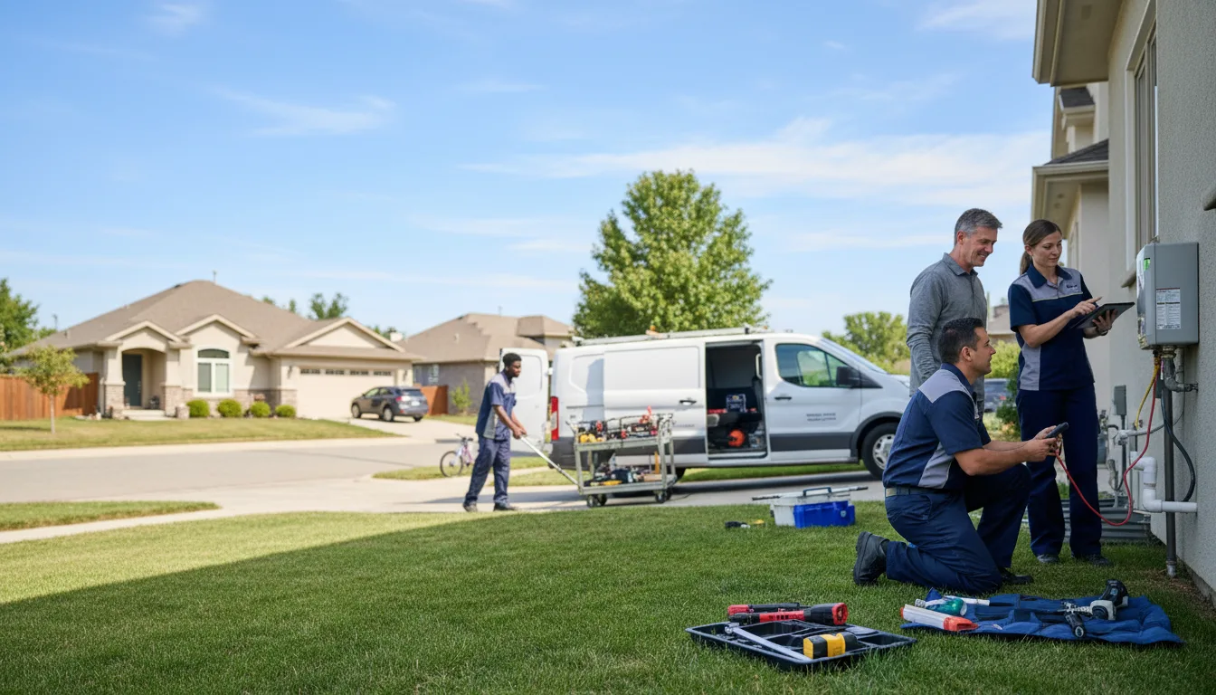 Tankless water heater service in Tarentum, PA